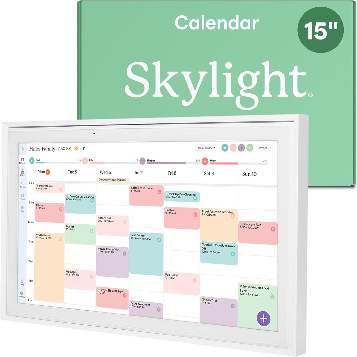 Skylight Calendar 15 inch Review