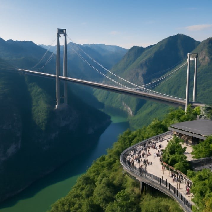 The World’s Tallest Bridge Revolutionizes Tourism with Record-Breaking Huajiang Grand Canyon Bridge in China: All You Need to Know