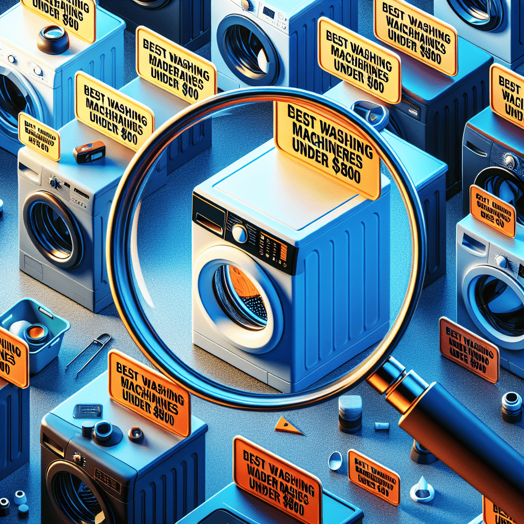 Best Washing Machines Under 0: A Straightforward Buyer’s Guide