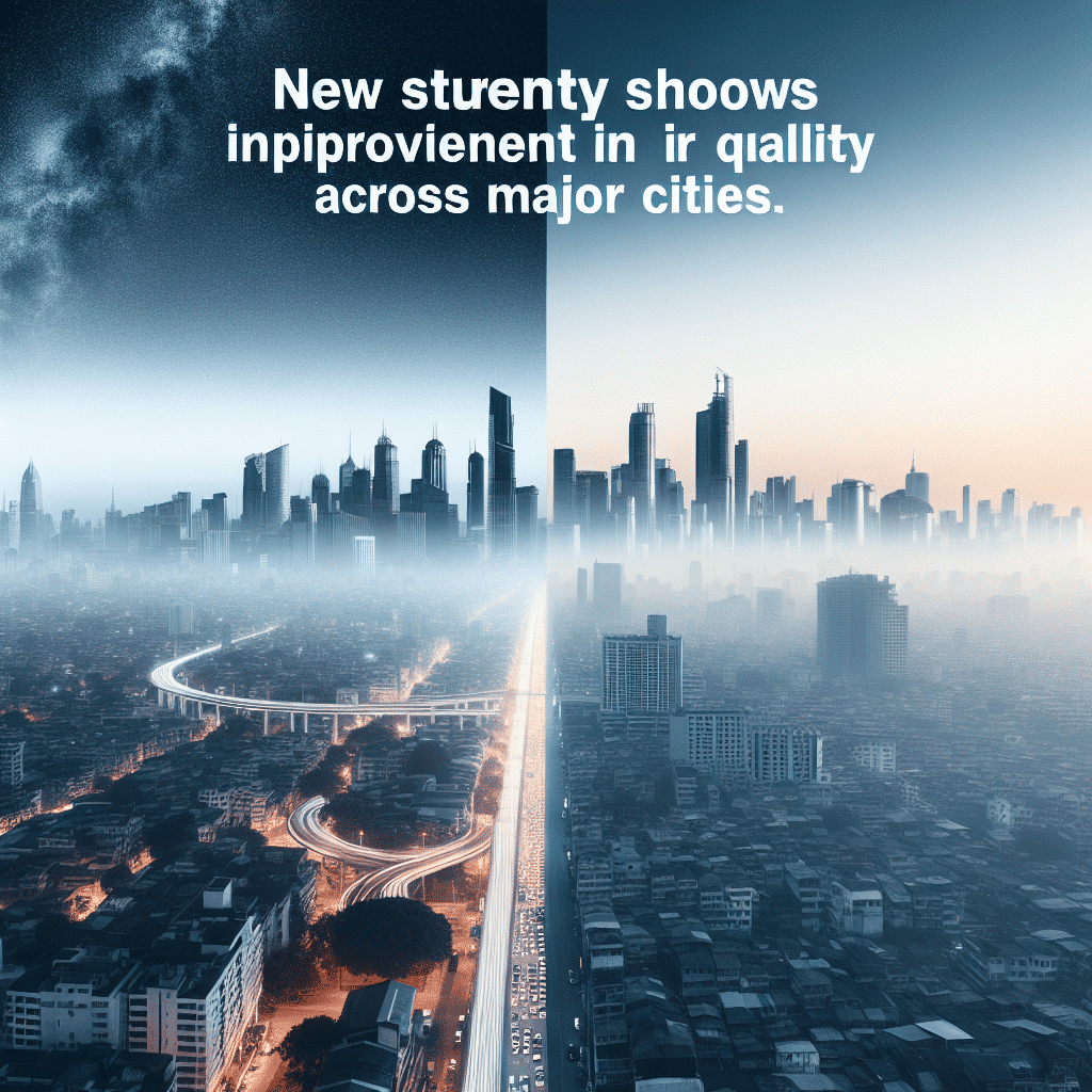 New Study Shows Significant Improvement in Air Quality Across Major Cities.