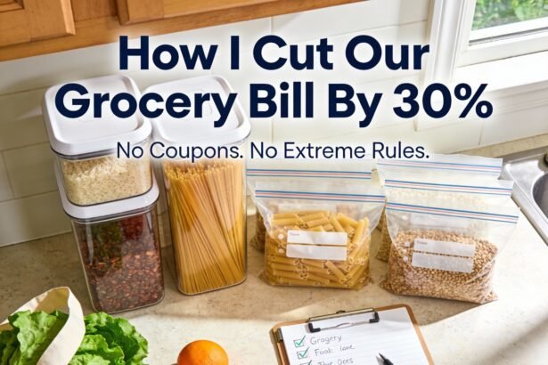 The Grocery Strategy That Cuts My Bill By 30% (Without Coupons)