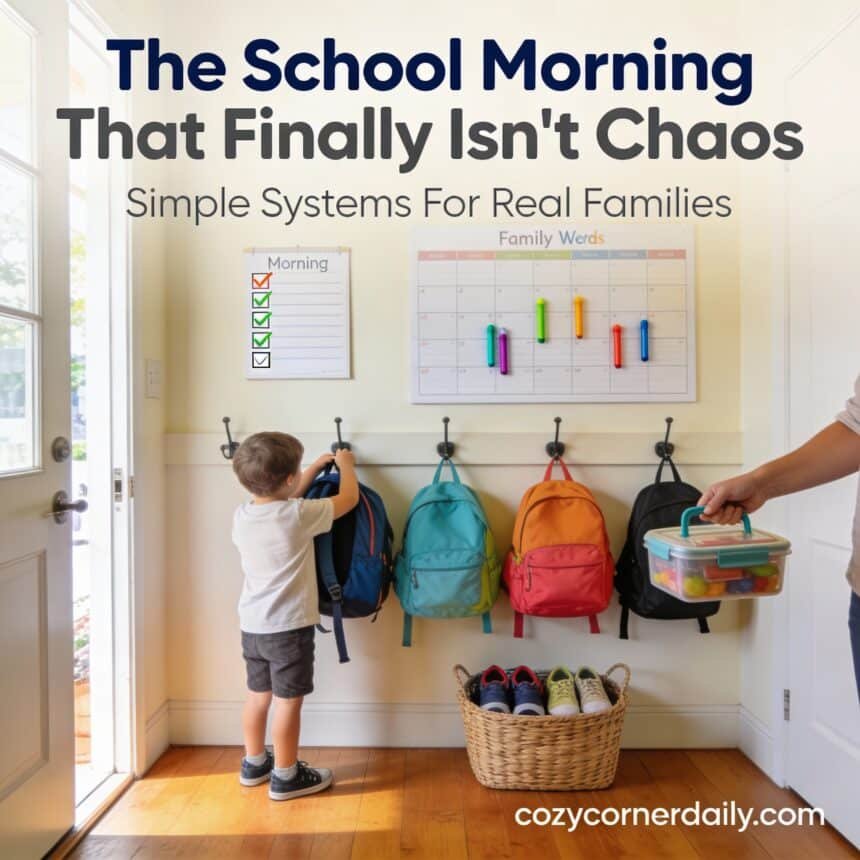 The School Morning Routine That Finally Ended The Chaos