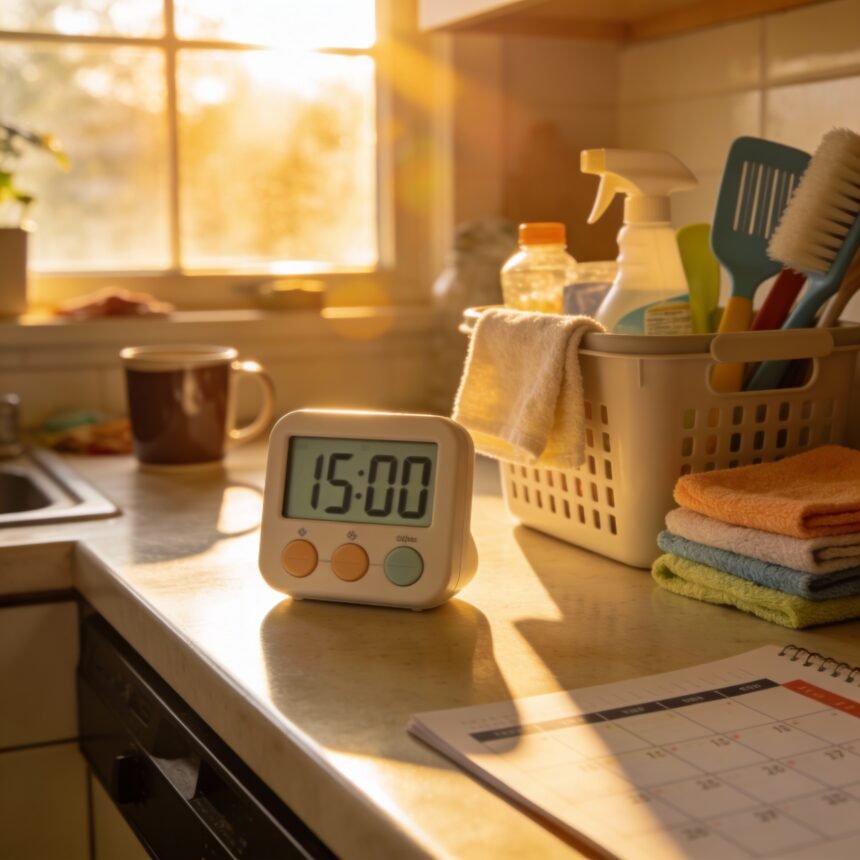 The Daily Cleaning Schedule That Actually Works