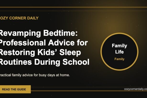 Revamping Bedtime: Professional Advice for Restoring Kids’ Sleep Routines During School Breaks
