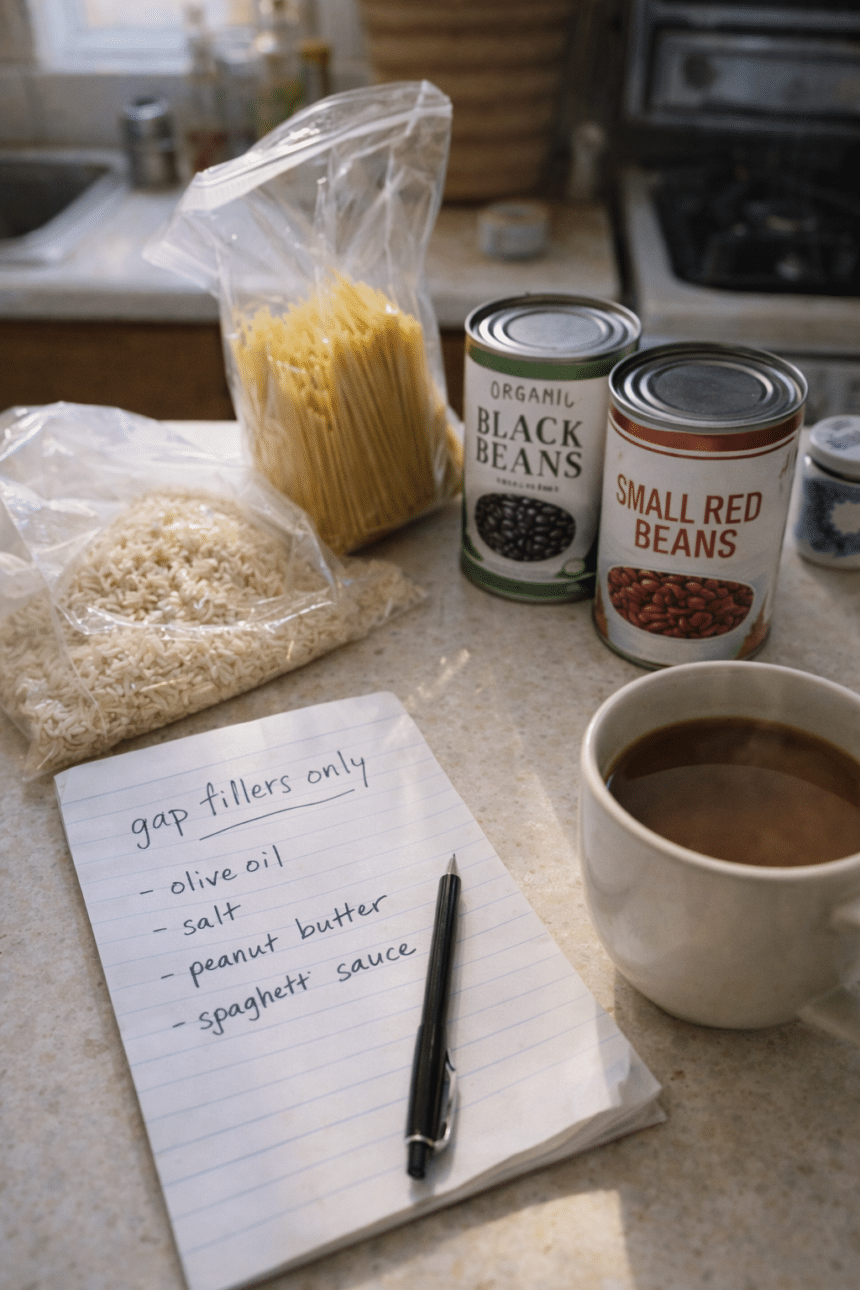 No-Spend Grocery Week That Actually Works (Without Eating Cereal for Dinner)