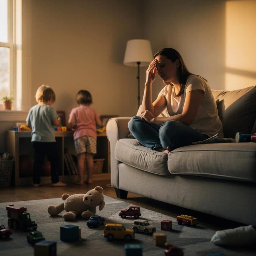 Overstimulated Mom Reset For Evenings