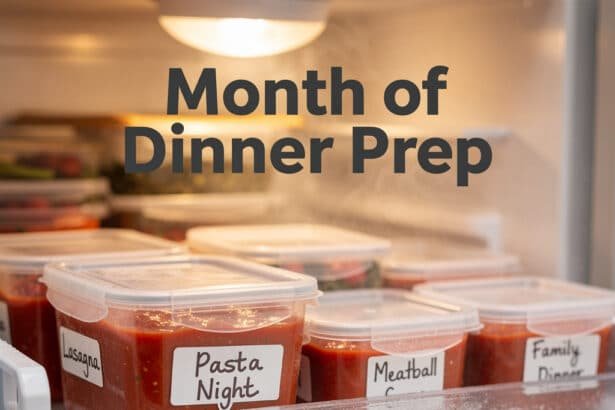 Batch Cooking Pasta Sauces For The Whole Month