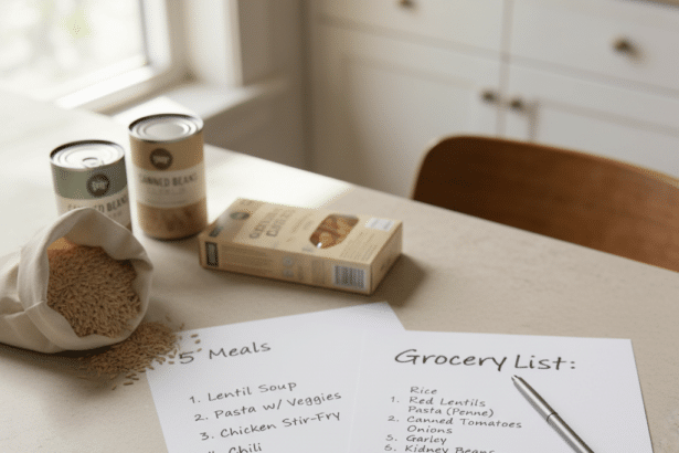 Grocery Spend Reset: 5 Meals a Week Method