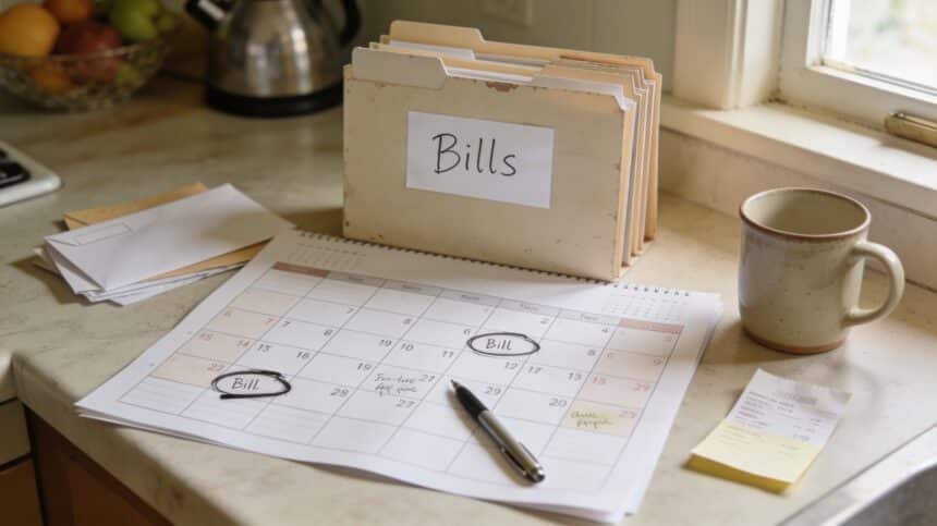 Bills Calendar System That Stops Late Fees