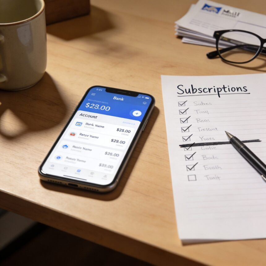 Subscription Audit + Cancel Script (Find Hidden Charges)