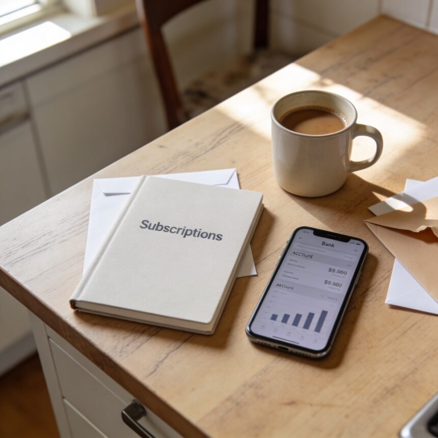 Subscription Audit Template + Cancel Script (Find Hidden Charges)