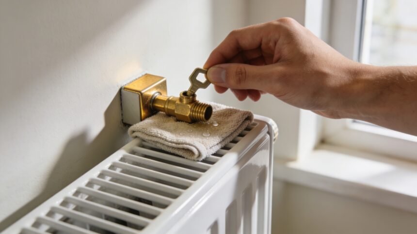 Cold Spots On Your Radiator? How To Bleed It In 5 Minutes (No Experience Needed)