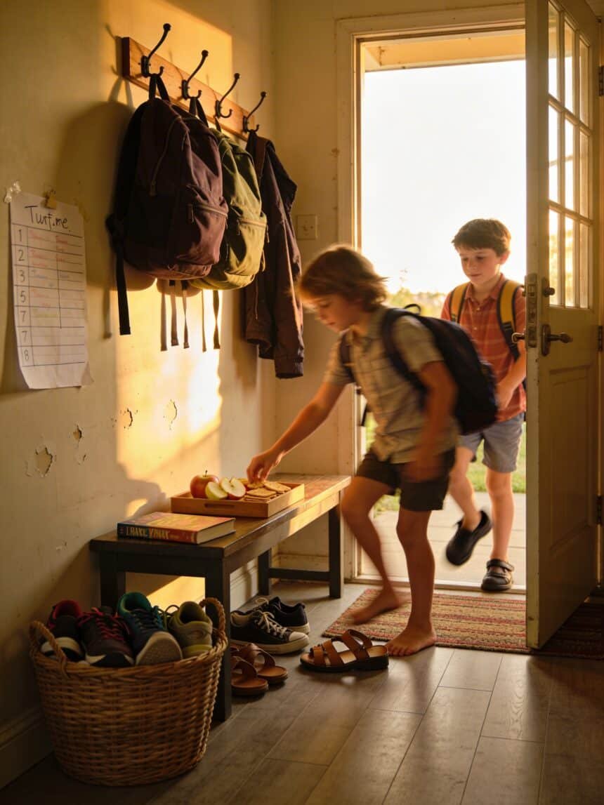 Screen-Free After-School Routine