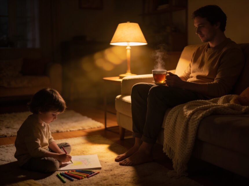 Evening Routine That Stops Sensory Meltdowns