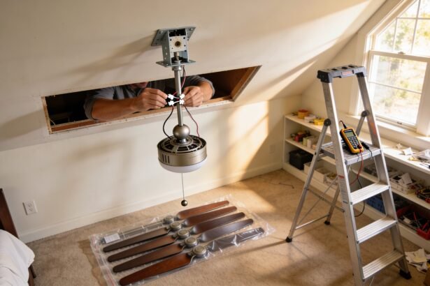 How to Install a Ceiling Fan to Replace a Light Fixture