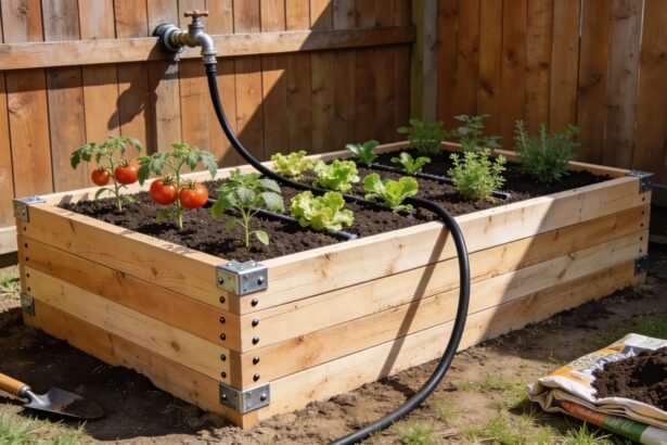 How to Build a DIY Garden Bed That Grows All Season