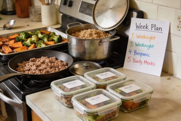 The Sunday Meal Prep Formula for the Whole Week