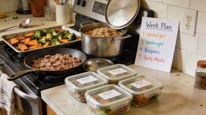 The Sunday Meal Prep Formula for the Whole Week