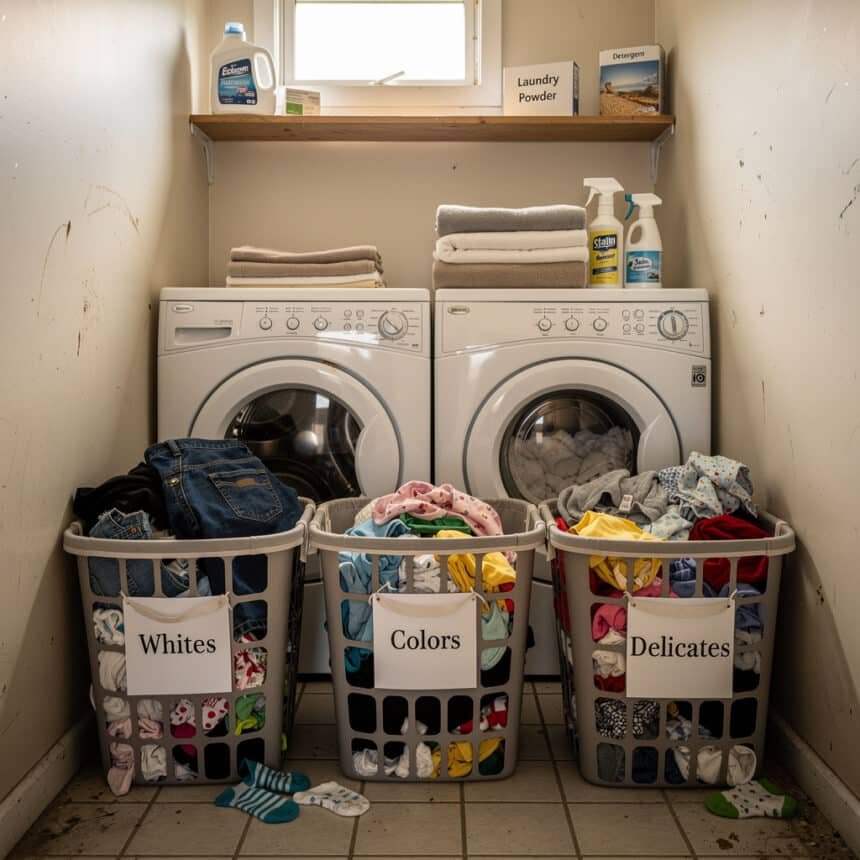The 3-Basket Laundry System That Stuck