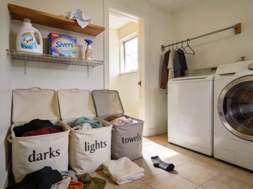 ADHD-Friendly Laundry Systems That Stop the Clothes Pile