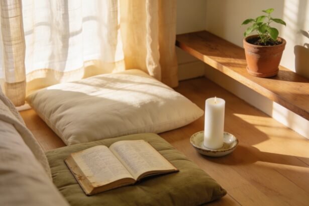 Creating a Minimalist Prayer Space for Daily Peace