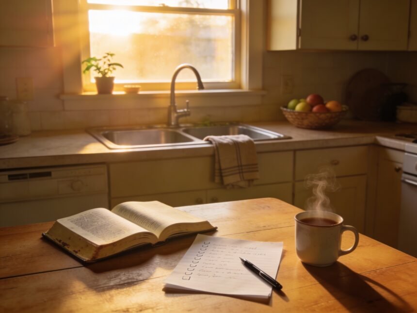 My Faith-Based Morning Rhythm for a Peaceful Home