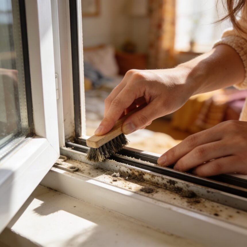 How to Clean Window Tracks the Right Way