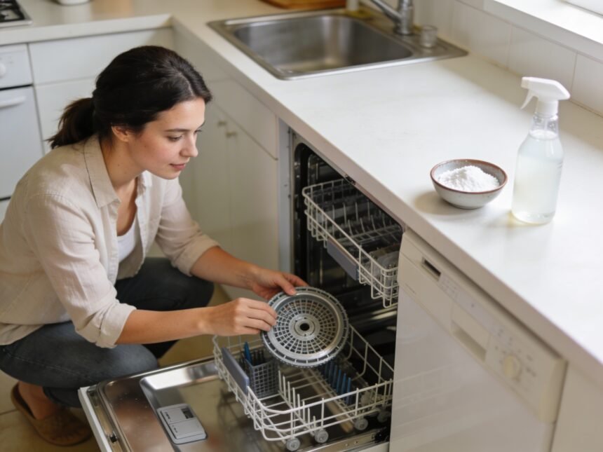Fix a Smelly Dishwasher With Nontoxic DIY Steps