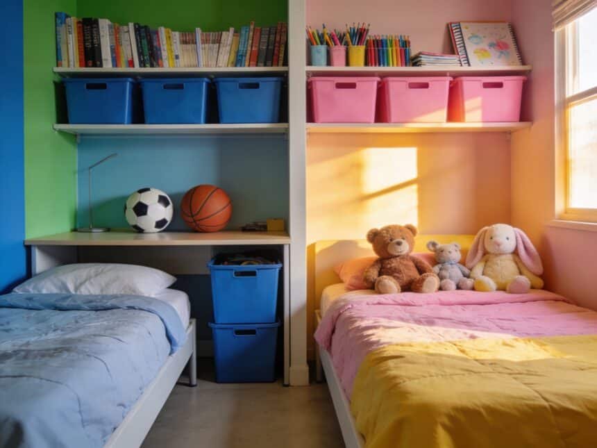 ADHD Sibling Room Sharing: Zones That Stop Arguments