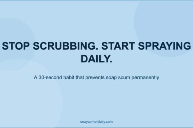 The Daily Shower Cleaner Routine That Keeps Soap Scum From Ever Coming Back