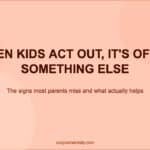 Signs Your Child Is Stressed That Most Parents Miss Entirely