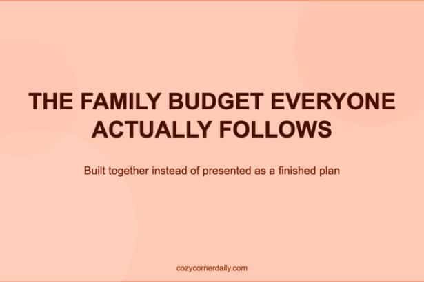 How to Create a Family Budget Everyone in the House Actually Agrees To
