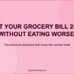 Budget Grocery Shopping Tips That Actually Reduce the Bill Without Reducing the Meals