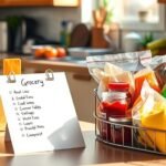 Budget Grocery List for a Week of Family Dinners