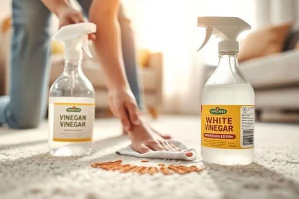White Vinegar for Carpet Cleaning: What Actually Works