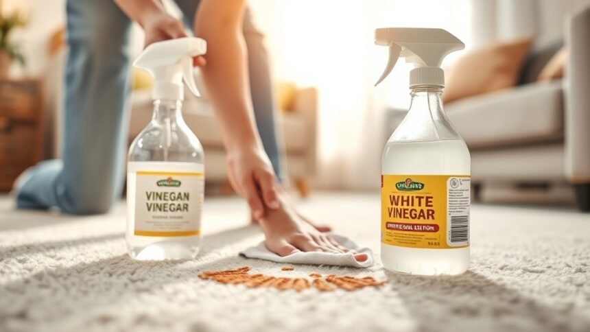 White Vinegar for Carpet Cleaning: What Actually Works