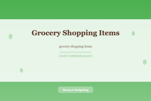 The Master Grocery List: Every Item Every Family Actually Needs