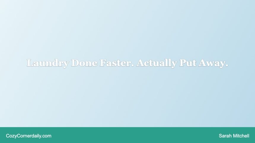 Laundry Tips That Cut Your Time at the Machine by Half