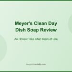 Meyer’s Clean Day Dish Soap Review: Honest Take