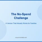 The No-Spend Challenge That Actually Works for Families