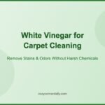 White Vinegar for Carpet Cleaning: What Actually Works
