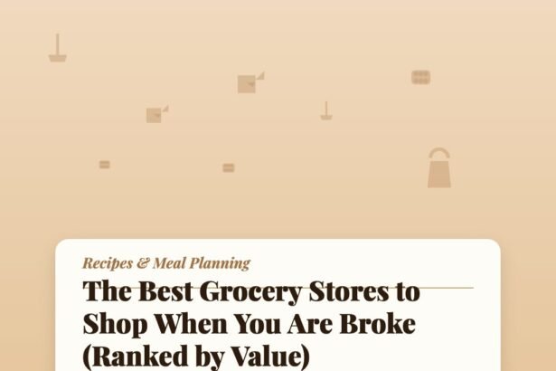 The Best Grocery Stores to Shop When You Are Broke (Ranked by Value)