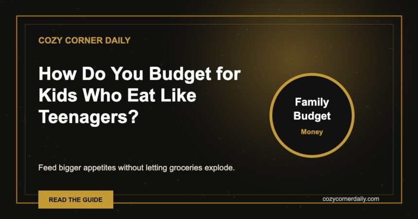 How Do You Budget for Kids Who Eat Like Teenagers?