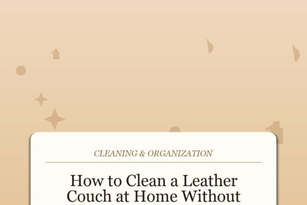 How to Clean a Leather Couch at Home Without Damaging the Finish