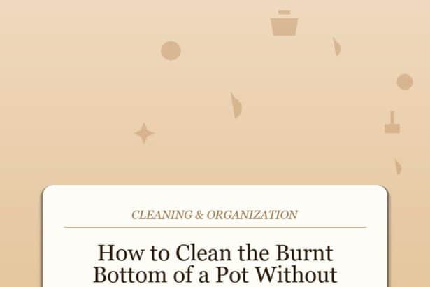How to Clean the Burnt Bottom of a Pot Without Soaking for Hours