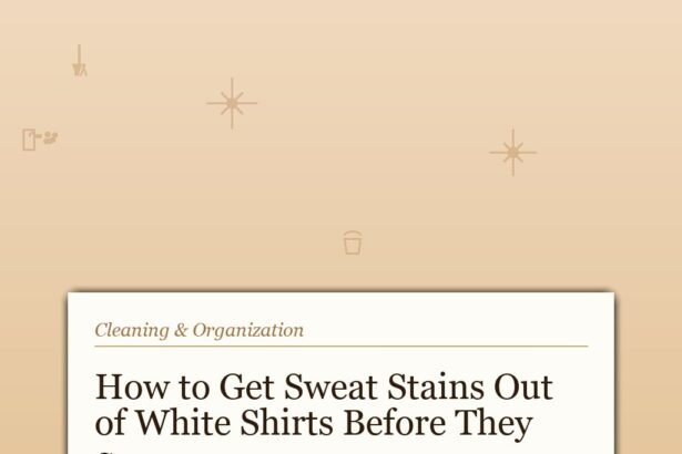How to Get Sweat Stains Out of White Shirts Before They Set