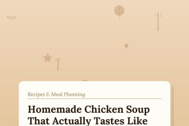 How to Make Homemade Chicken Soup That Actually Tastes Like Something