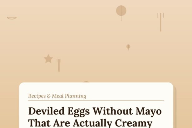 Deviled Eggs Without Mayo (Creamy, Bright, Better Flavor)