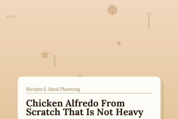 Chicken Alfredo From Scratch (Creamy, Rich, Restaurant-Quality)