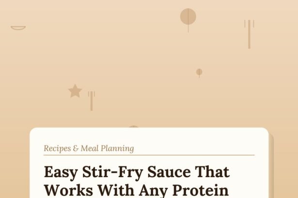 All-Purpose Stir-Fry Sauce (5 Minutes, Better Than Bottled)